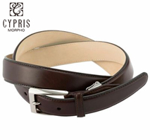 〔キプリス〕メンズベルト ダークブラウン