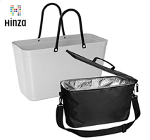 〔ヒンザ〕マルチバッグ＆クーラーバッグ　アッシュグレーL セット