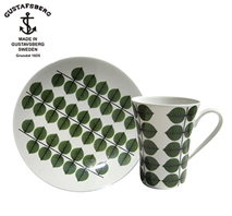 〔グスタフスベリ〕Fikaセット BERSA（18cmプレート＆マグ）
