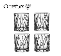 〔オレフォス〕CITY オールドファッショングラス 4Pセット