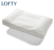 〔ロフテー〕ホテルピロープレミアム(Mサイズ)調整パッド付