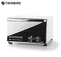 〔ツインバード〕ミラーガラスオーブントースター