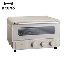 〔BRUNO〕Crassy+　スチーム＆ベイク　トースターグレージュ