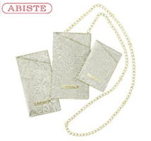 〔ABISTE〕スマホショルダーになる 大人マルチケース3点セット