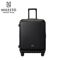 〔ミレスト〕フロントポケットキャリー 50Lストッパー付 ブラック