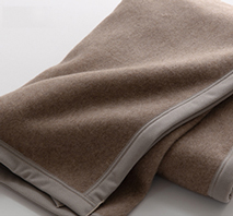 ウォッシャブル国産カシミヤ毛布(毛羽部分)シングル