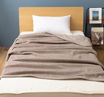 国産ウールコットンメランジケット シングル ダークブラウン