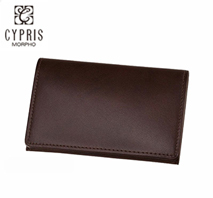 〔キプリス〕名刺入れ ダークブラウン