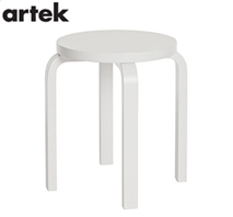 〔アルテック〕スツール E60 4本脚（ホワイトラッカー）