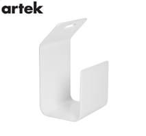 〔アルテック〕マガジンラック カント（ホワイト）