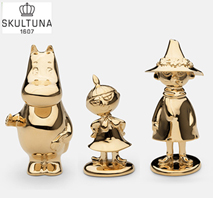 〔ムーミン×スクルツナ〕ムーミン・スナフキン・リトルミィ 3Pセット