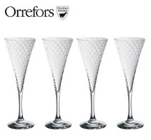 〔オレフォス〕HELENAシャンパングラス4Pセット