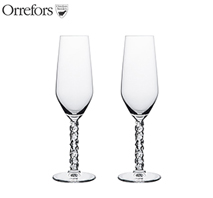 〔オレフォス〕CARAT シャンパングラス2P