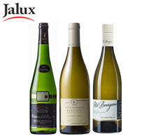 〔JALUX〕フランス産地別スッキリ白ワインセット