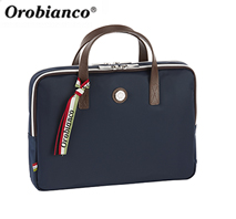 〔オロビアンコ〕ブリーフバッグ ネイビー(91314-03)