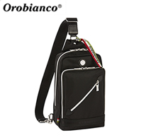 〔オロビアンコ〕ワンショルダーバッグ　ブラック（91315-01）