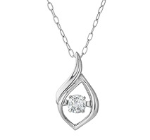 Ptダイヤモンドダンシングストーンペンダント