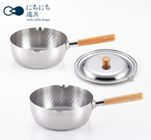 〔日々道具〕ステンレス雪平鍋セット