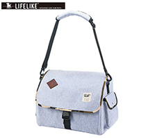 〔ライフライク〕メッセンジャーリュック