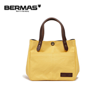 〔バーマス〕COMMUTE　豊岡鞄　ドライビングトート　イエロー