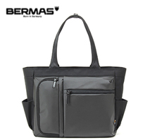 〔バーマス〕BAUER GEHEN 横型トート ブラック