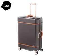 〔HaNT〕ノートル スーツケース 06883-08 ダマスブラウン