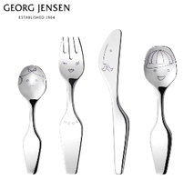 〔ジョージ ジェンセン〕ALFREDO TWISTチャイルドカトラリー4Pセット