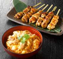 〔鶏三和〕さんわの純鶏名古屋コーチン焼鳥・親子丼セット