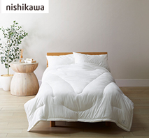 〔西川　ふわり～な〕合繊掛けふとん