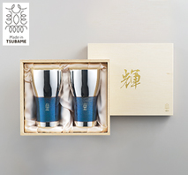 〔Made in TSUBAME〕輝 純銅ビアタンブラー 銀古美2pc