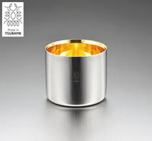 〔Made in TSUBAME〕金の贅　18-8ステンレスＷ構造アイスペール（内面金メッキ）