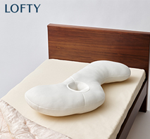 〔ロフテー〕LBP-330 Mサイズ (S型ボディピローカバーセット)