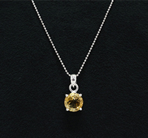 シトリンペンダント
