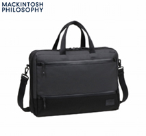 〔マッキントッシュ・フィロソフィー〕トロッターバッグ　ブリーフ　ブラック