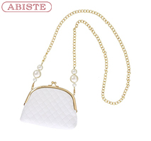 〔ABISTE〕チェーンベルトキルティングミニバッグ