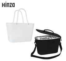 〔ヒンザ〕マルチバッグ&クーラーバッグ Sサイズ（クリアハンドル）