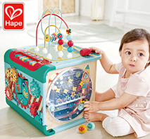 〔Hape〕オールインワンプレイボックス