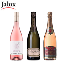 〔JALUX〕シャンパン入りロゼワイン 3本セット