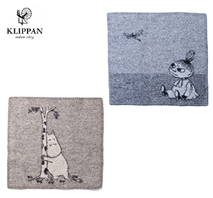 〔クリッパン〕シートブランケット ムーミン＆リトルミィ2枚セット グレー