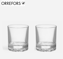 〔オレフォス〕CARAT オールドファッショングラス ペア