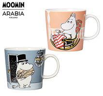 〔ムーミン アラビア〕マグペアセット（ムーミンパパ＋ママ）