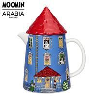 〔ムーミン アラビア〕ムーミンハウス 蓋付ピッチャー 1.0L