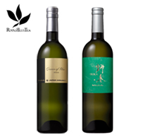 JAL国際線ファーストクラス搭載ラベルQueen of Blueと釜炒り緑茶IRIKA贈答用セット