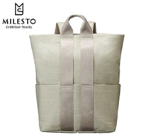 〔MILESTO〕STLAKTバックパックM ヘザーグレージュ