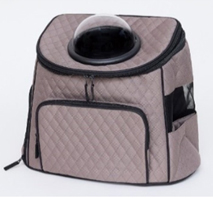 〔ペットアドバンス〕キャリーバッグ マットブラウン