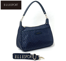 〔エルスポーツ〕2WAYショルダーバッグ 軽量 はっ水 ネイビー（メーカー希望小売価格14,300円）