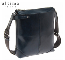 〔ウルティマ〕 牛革ショルダー タテ型