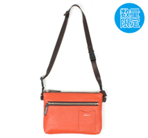 〔Stitch-on〕ネックポーチ ベージュ＋ハーフウォレット ワイン（メーカー希望小売価格12,650円）