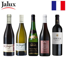 〔JALUX〕産地別フランスワイン飲み比べ5本セット