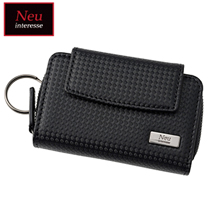 〔ノイインテレッセ〕キーケース ブラック